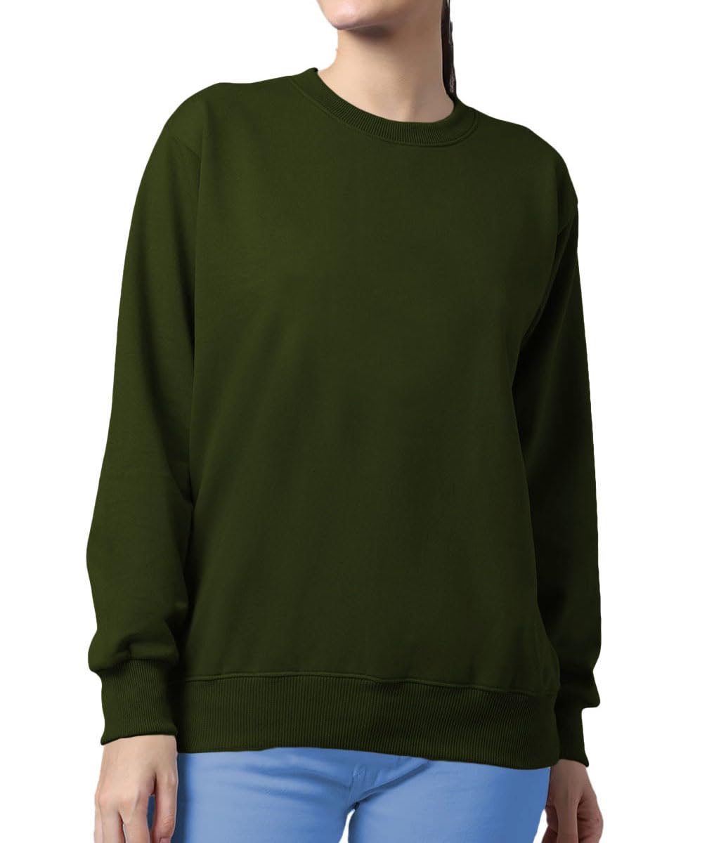Men's Cotton Stretchable Round Neck Full Sleeve Regular Fit Sweatshirt Comfy Winter Wear Pullover Tshirt Men| Women| Girls and Boys L332-picture-54