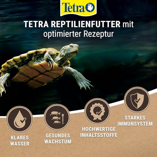 Tetra ReptoMin Energy Schildkröten-Futter - ausgewogenes, nährstoffreiches Premiumfutter mit Krill & Garnelen, 250 ml Dose