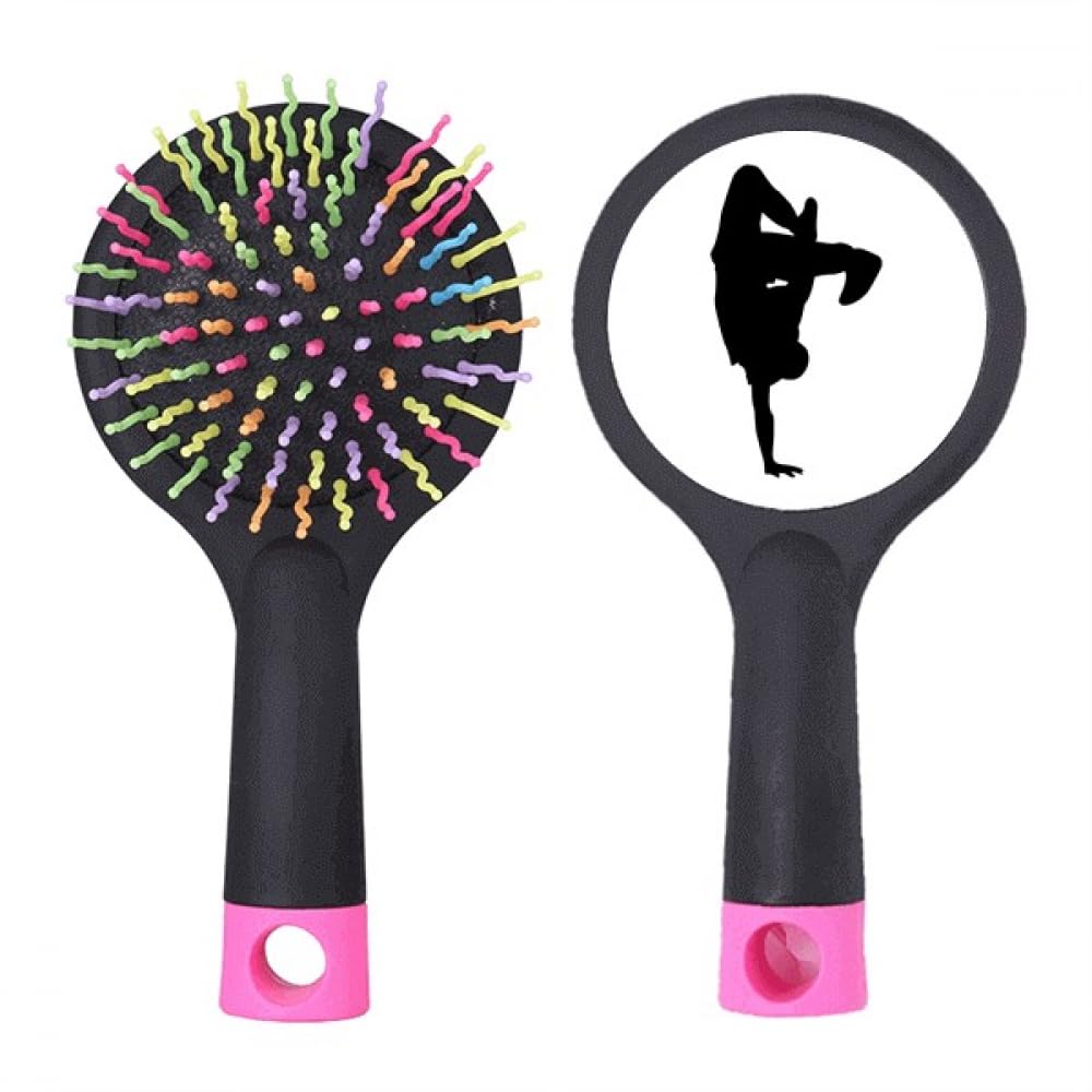 Cepillo para desenredar el cabello Jumping Dancer base acolchada antitirones Breaking Salon 4