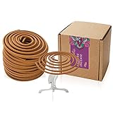 Coils Incense Floral Fragrance Jasmine Spiral Incense for Home Decoration Holder Incense Burner(Jasmine Incense)