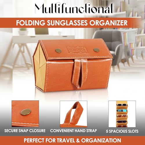 Image of ALAWO Sunglass Box Organizer Holder Case