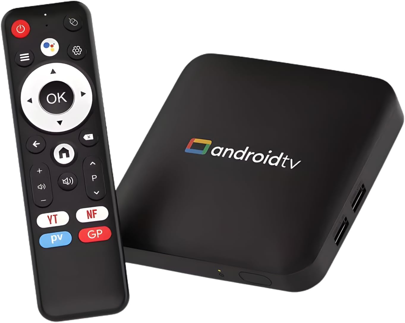H96 MAX S905L3 Android 14.0 TV Box and remote control