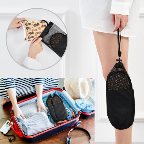 Women's Men's Fuzzy Slippers Cozy House Shoes Travel Warm Halloween Dachshund Dogs Slippers4