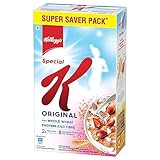 Kellogg's Original Special K | Only 2% Fat | Sub 300 Calorie Breakfast Cereals | Whole Wheat Flakes| Source of Protein & Fibre | 900/935g