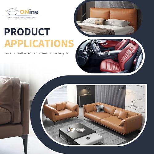ONine Leather Repair Patch，Leather Repair Tape, 16 x 90 inches Leather Repair Patch for Furniture,Vinyl Repair kit，Leather Couch Patch，for Sofas, Furniture, car Seats(Black Brown) - Thumbnail 6