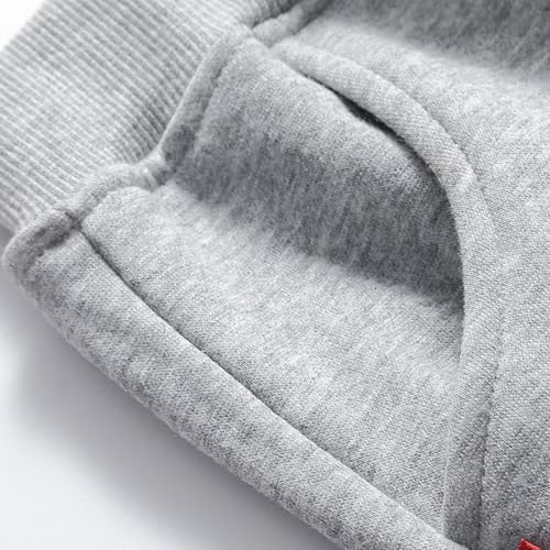 Amtopiyo Kids' Basic Solid Color Sweatpants Boys Girls Elastic Waist School Jogger Bottoms3