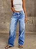 Flamingals Baggy Jeans for Women Mid Rise Straight... #1