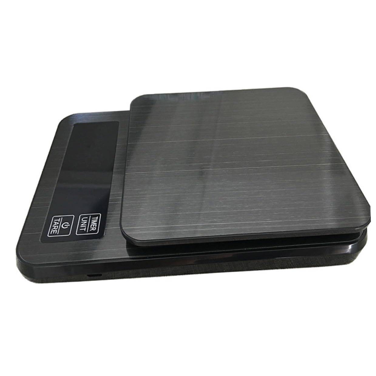 YARNOW Báscula Digital de Cocina y Café con Temporizador, Capacidad 5kg, Pantalla Led, Alta Precisión para Hornear y Pesar Alimentos Fácilmente