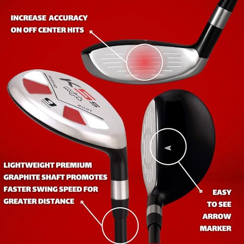 Miniatura 3 de Majek Golf All Hybrid 9 Senior Flex - Club Flexible Para Diestros