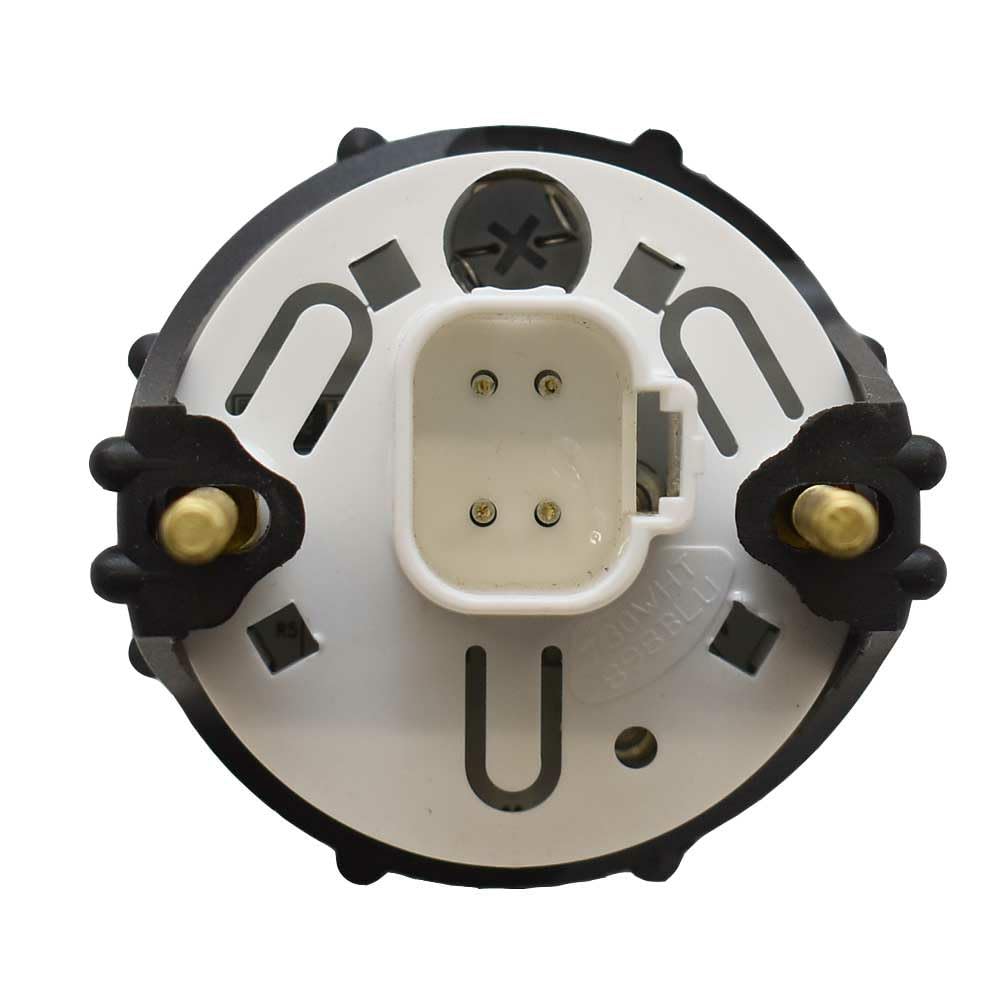 Faria Boat 10-18 Voltage Gauge VBC616A | 2 Inch Silver Contour SS