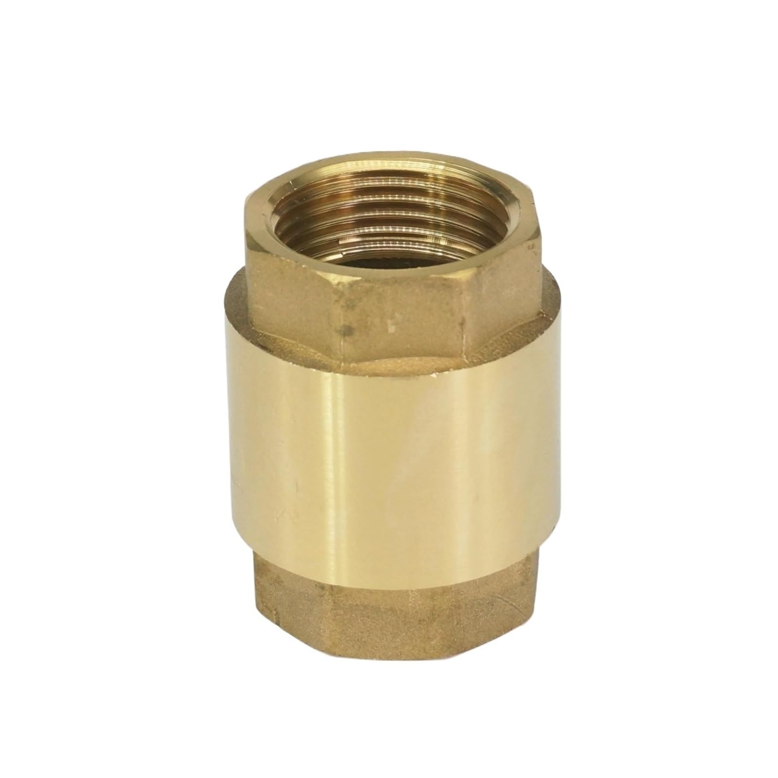 Vanne unidirectionnelle 1" laiton femelle BSP avec ressort haute précision anti-corrosion