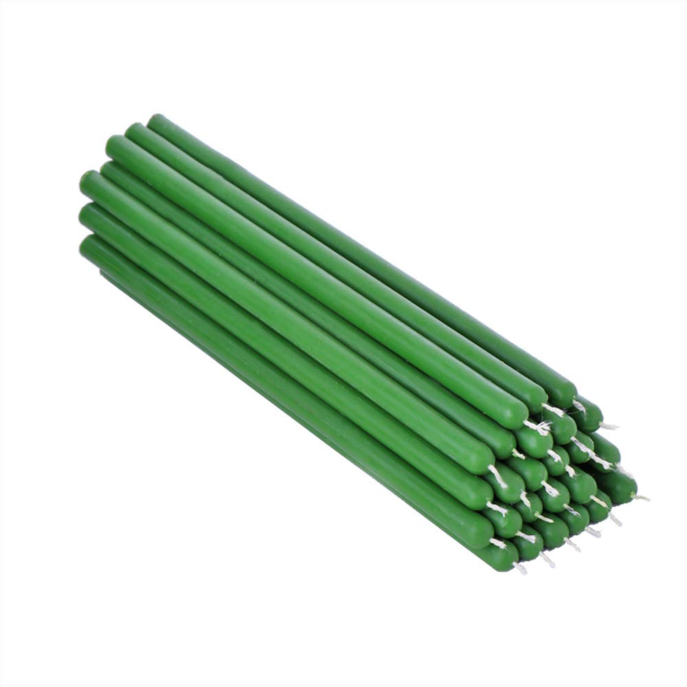 Candele In Cera D'Api Pura Per La Casa - 200 Candele Sottili E Alte + 5 - Foto 6