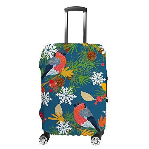 Housse de valise imprimée conte bleu pour protéger vos bagages de voyage