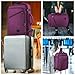 MATEIN Carry on Backpack for Women, 27L Flight Approved Backpack for Teacher Nurse, Fashion Expandable Airline Daypack for Plane, Lightweight Hiking Weekend Back Pack, Traveler Gifts, Purple