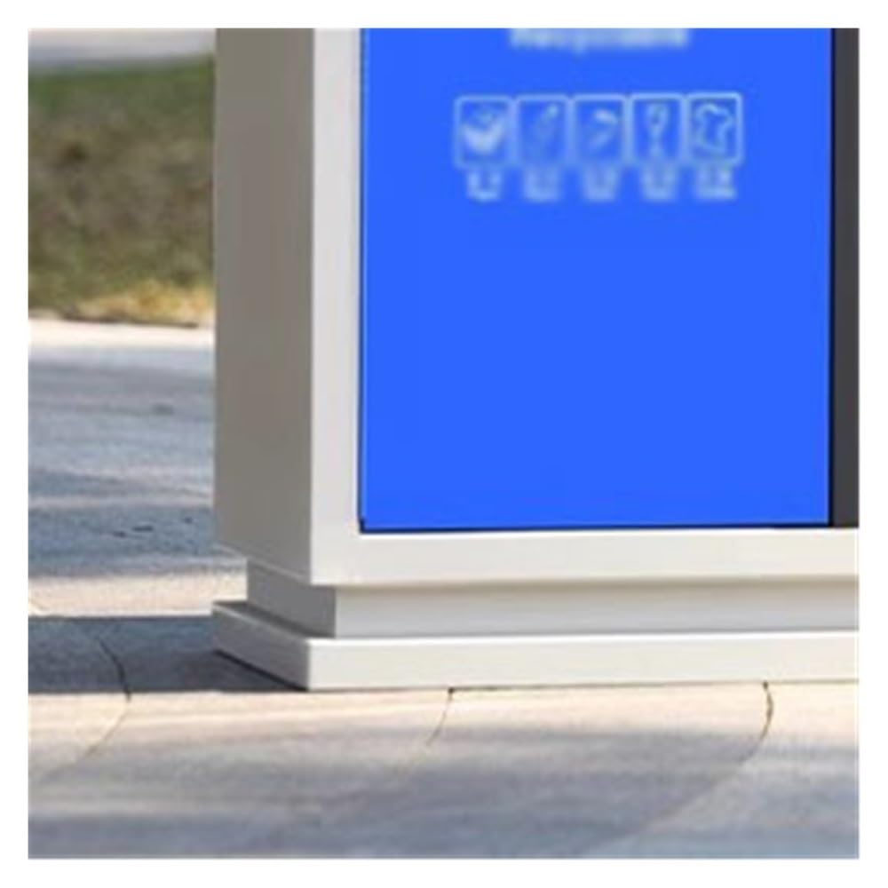 Outdoor Trash Can, Outdoor Four Compartment Garbage Can Galvanised Steel Waste Bin for Street Park Scenic Spots
