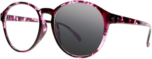 Miniatura 5 de Newsight Gafas de sol de lectura con fotocromo, con marco ovalado grande, progresivo, multifocal, transición progresiva