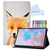 Produktbild A-BEAUTY Hülle für Samsung Galaxy Tab S6 Lite 10,4 Zoll 2020 (Modell: SM-P610/P615) mit [Displayschutz] [Leichtgewicht] Standabdeckung mit [Auto Schlaf/Wachen] - Fuchs