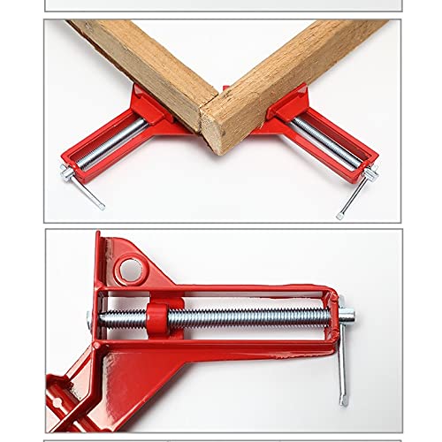 Porte-clamp à bois 90 degrés et pince d'angle multifonction pour menuiserie
