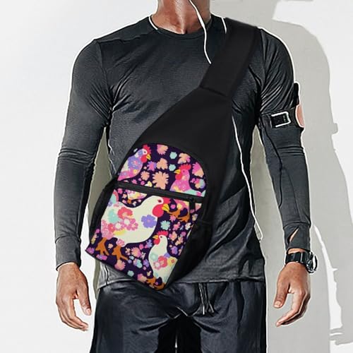 Sling Bag pequeña para mujer y hombre bolsa cruzada miniatura 7