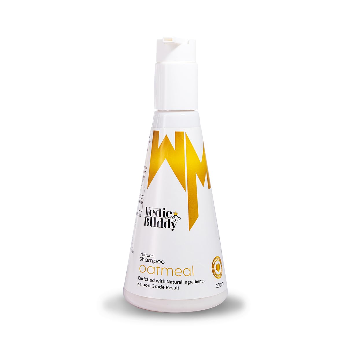 Vedic Buddy Oatmeal Dog Shampoo –All-Natural, Hypoallergenic & Chemical-Free – Effectively Controls Hair Fall, Gentle for Sensitive Skin, Organic Pet Shampoo – Ultimate Dog Grooming Experience (250ml) (B0D811MKZG) Amazon Price History, Amazon Price Tracker