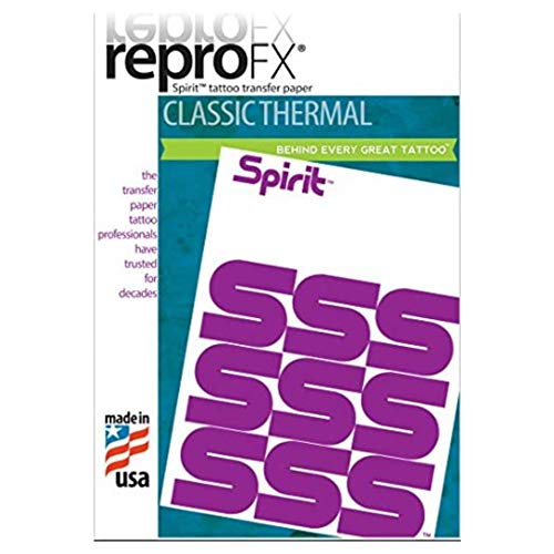 Repro FX Spirit Master Stencil Paper 100-sheets THERMOFAX ONLY -Tattoo Supplies-