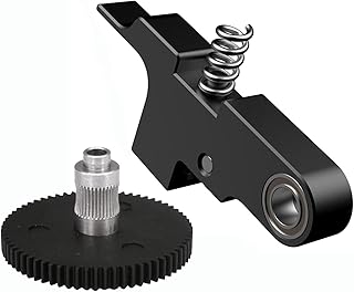 MiaoMiao Fit For Artillery Sidewinder X1 Extruder Idler Arm And Gear With 66 Teeth Titan Aero Extruder Feeder Parts 1.75mm service (Color : Black Sets)