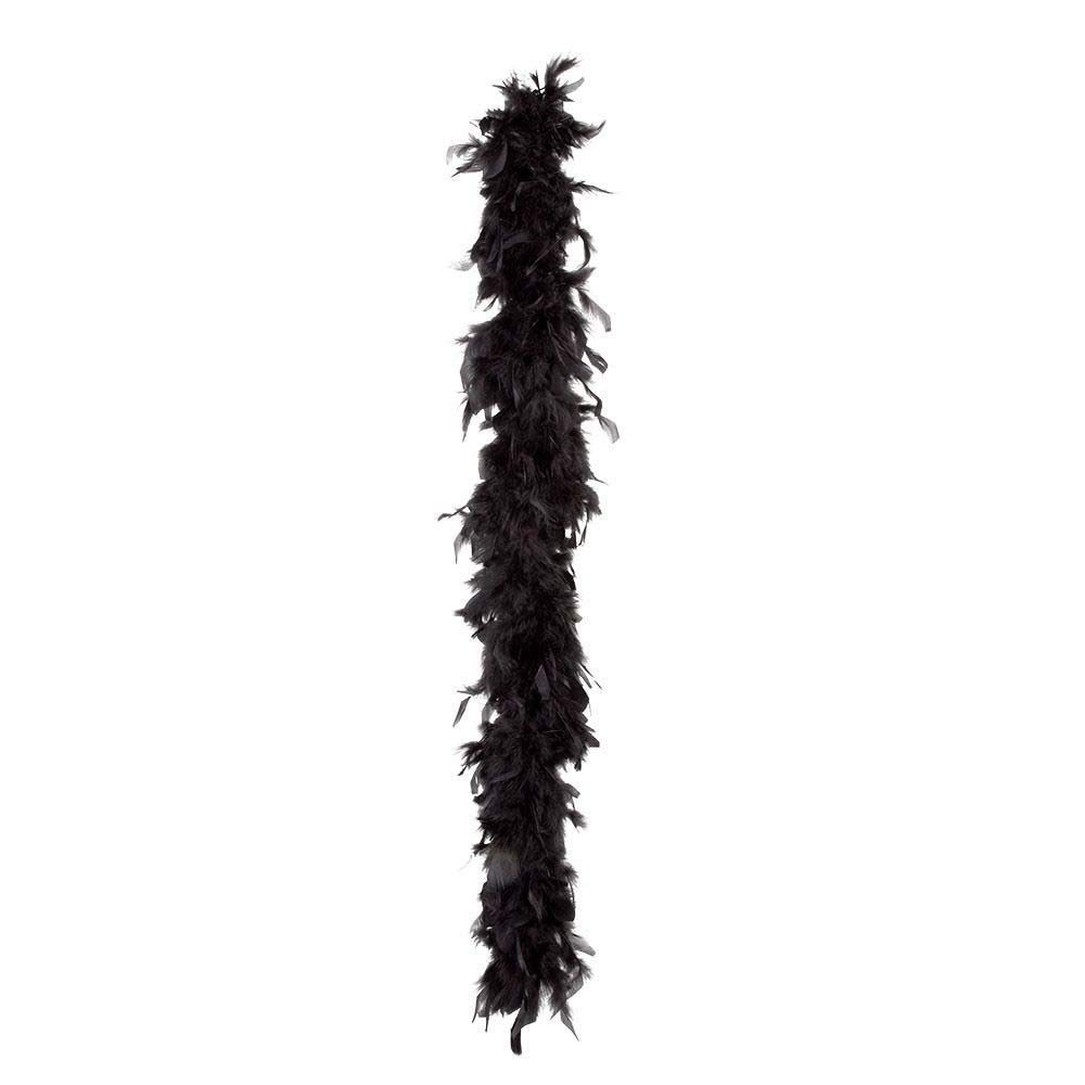 Boland - Boa z piór, ok. 180 cm, akcesorium, kostium, Charleston, lata 20-te, flapper, karnawał, bal przebierańców, bal przebierańców