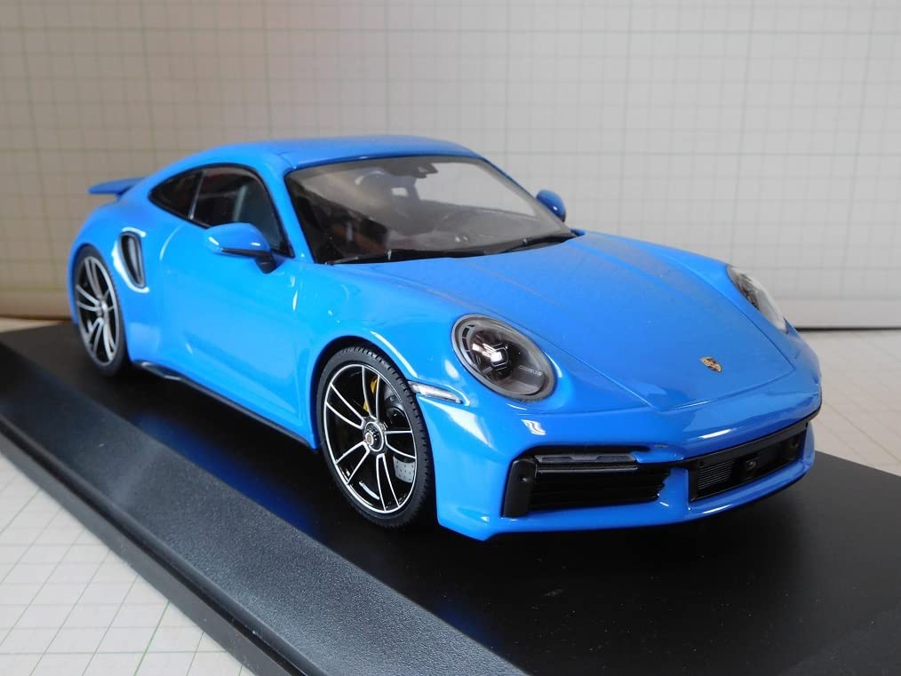 Amazon | PMA 1/18 ポルシェ 911 992 ターボ S 992 2020 ブルー