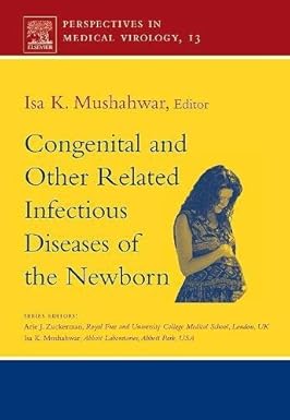 Congenital And Other Related Infectious Diseases Of The Newborn, Volume 13
