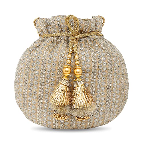 Image of Peora Malti Color Clutch Purses for Women Handmade Evening Handbags Bridal Clutch