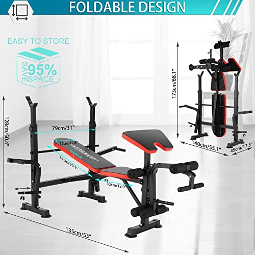Strength Training Olympic Weight Benches For Full Body Workout - Adjustable Olympic Weight For Indoor Exercise #TOP5