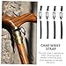 Ipetboom 16pcs Comfortable Cane Wrist Lanyard Floating Wrist Strap for Cellphone Lost Straps for Walking Stick