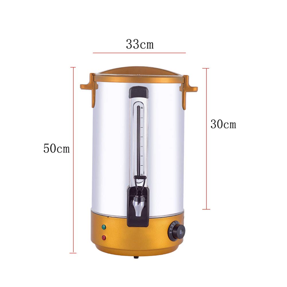 Distributeur jus et Boissons, Distributeur Boissons, Seau à Eau Chaude électrique, Bouilloire pour Cuisines Professionnelles, Restaurants et cafés. Isolation Durable, Grande capacité, température