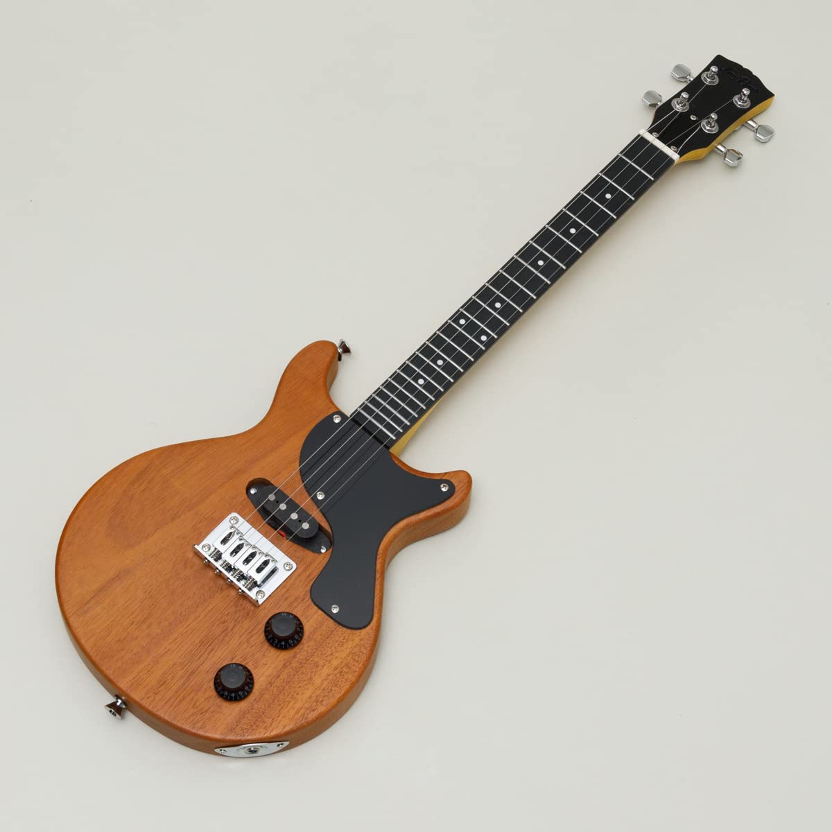 LaidBack LEU-LPJ エレキウクレレ LesPaul Jr.タイプ Amazon.co.jp: LaidBack LEU-LPJ エレキウクレレ テナー LesPaul Jr