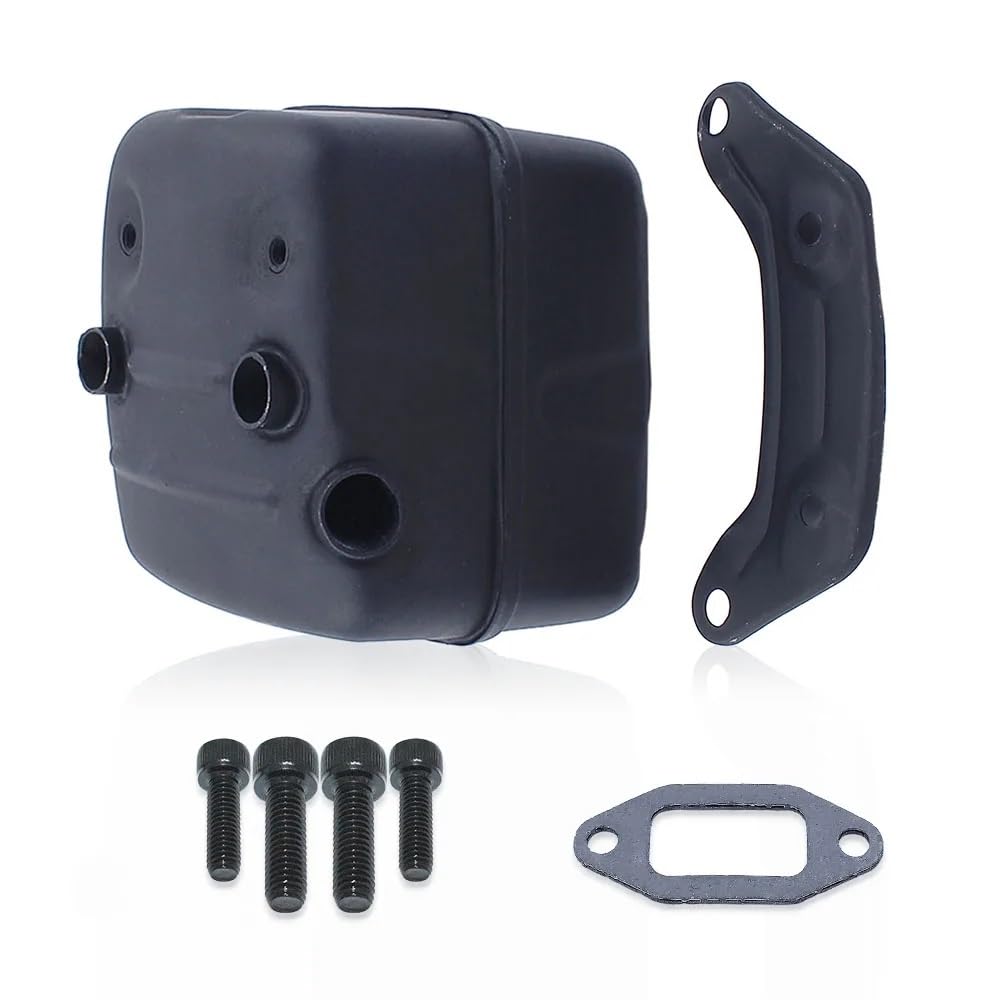Kit de silenciador de escape for motosierras, compatible con H 362 362XP 365 371 372 372XP 385 385XP 390 390XP 544029501 503765301 544029702