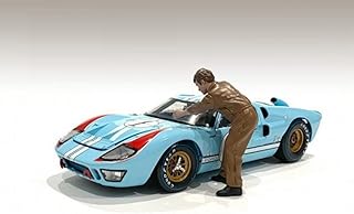 American Diorama Race Day 1 Figure V, Light Brown 76287 - 1/18 Scale Figurine - Diorama Accessory