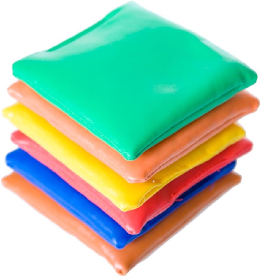 US Toy - Dozen Assorted 3.5" Bean Bags for Games
