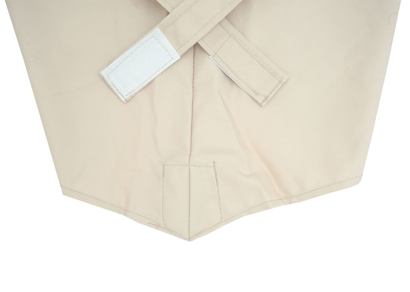 Mendler Lona cubierta para sombrillas redondas descentradas de 8 varillas 3 m tejido 220 g/m² - marfil beige