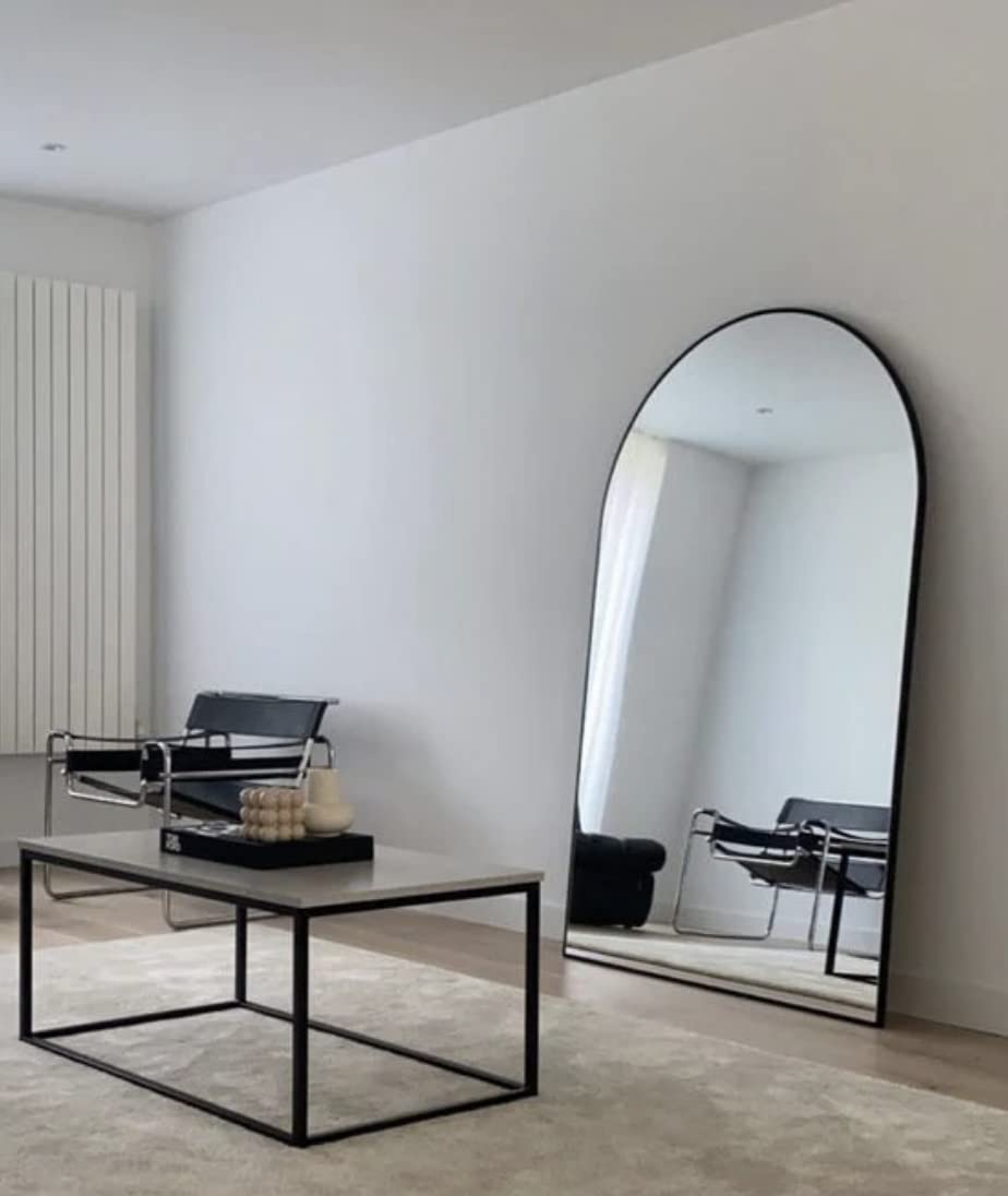 Buy XL Arched Full Length Mirror with wall , 220x120 CM Floor Mirror