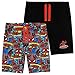 Marvel Short Garçon Spiderman, Lot de 2 Shorts en Coton avec Poches, Bermuda Enfant Garçon et Ado 2 à 14 Ans, Cadeau Spider Man Enfant (Red/Black, 7-8 Ans)