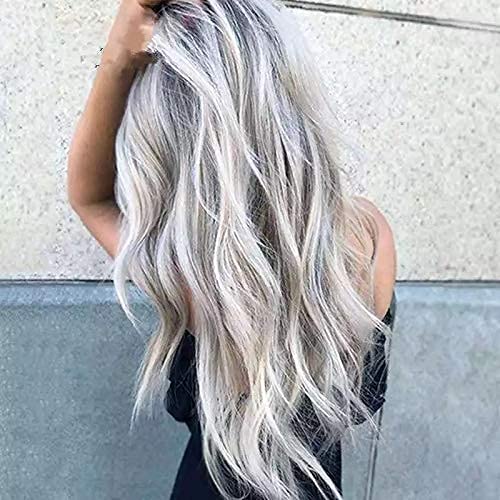 Ombre Color Cosplay Wigs long curly wave headband wigs fiber braid wig Brown to braiding hair wig extension for For Cosp