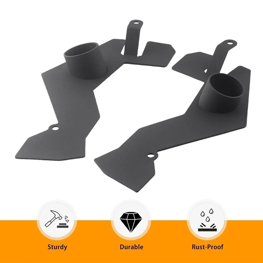 DlaBmwM3 G80 M4 G82 Caliper Bracket Radiator Cover Brake Caliper Coole | - Czarne płytki chłodzące hamulce, kanał powietrzny