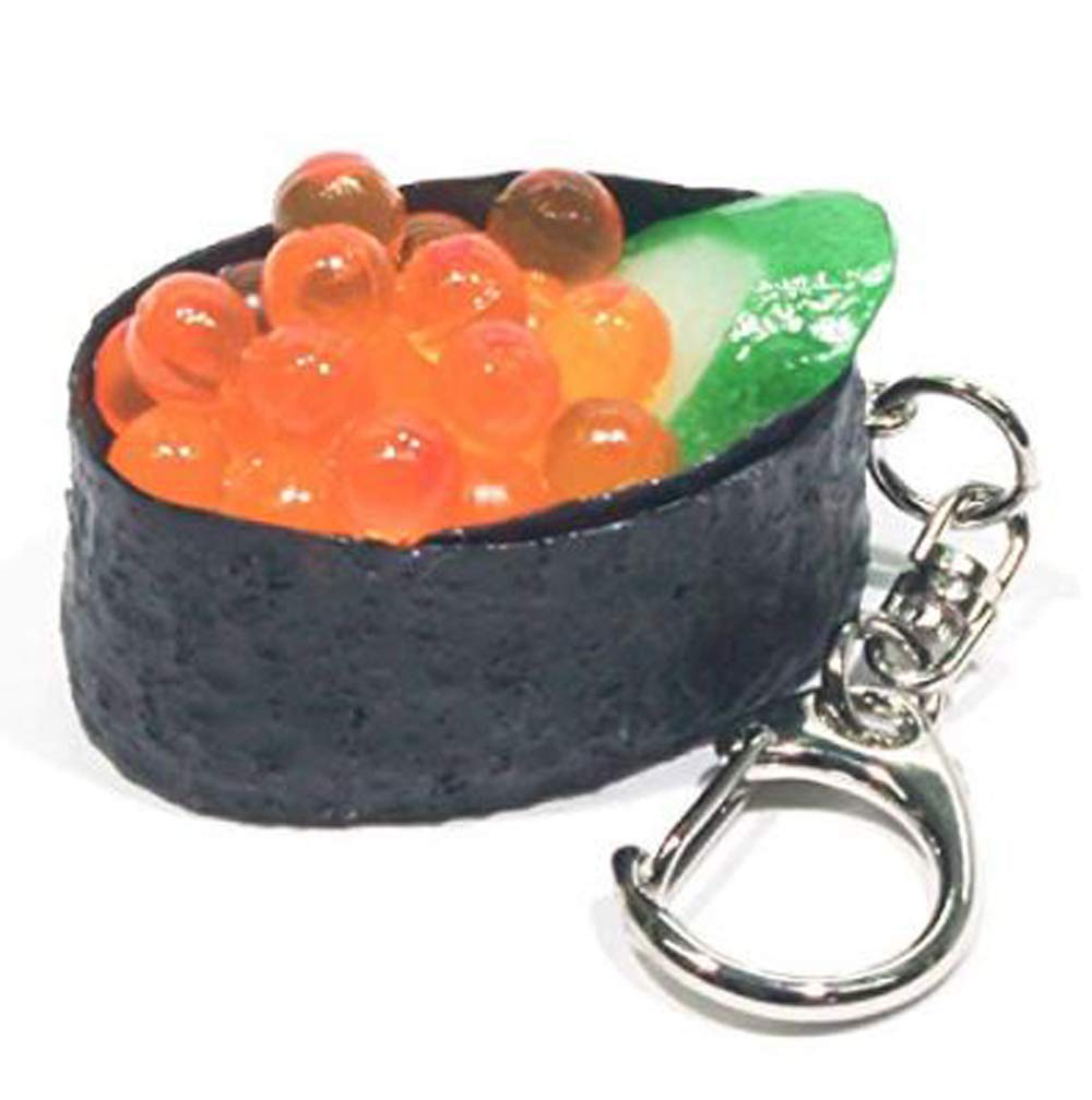 Amazon.co.jp: 食品サンプルキーホルダー 食べちゃいそうないくら軍艦 