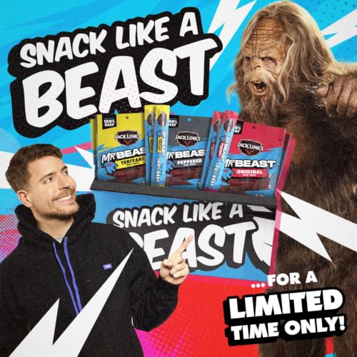 Jack Link's MrBeast Beef Jerky and Sticks Variety Pack - 9 Count - image 8