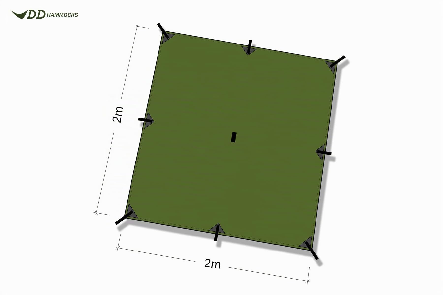 DD Tarp 2x2 - Verde Oliva