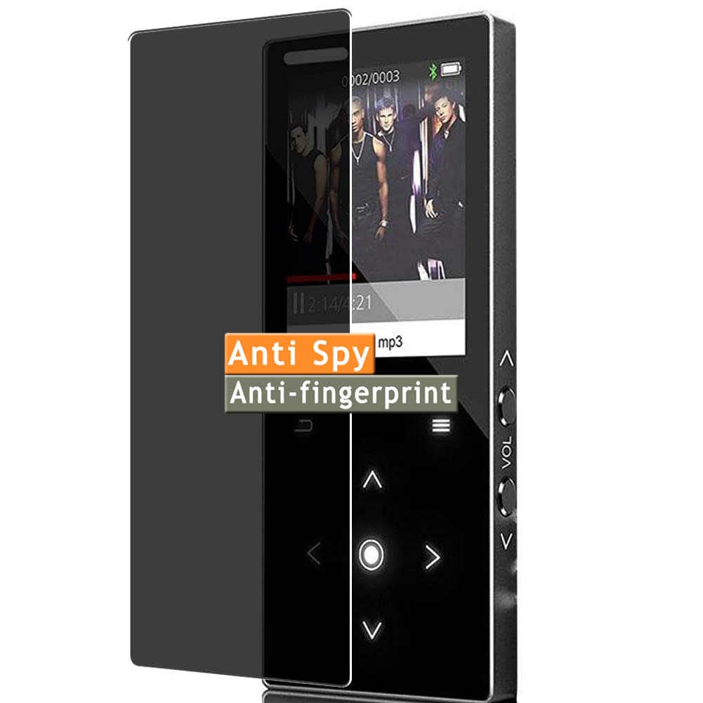 Privacy Screen Protector, compatible with CCHKFEI C12 MP3 PLAYER Anti Spy Film Protectors Sticker [ Not Tempered Glass ]