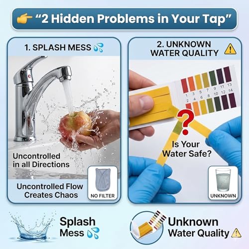 Image of Cotton Tap Water Filter Cloth 10 Pcs | Reusable Double Layer Tap Water Filter Cover for Drinking | Kitchen Sink Nal Thali (Pack of 10 with Ph strip(Saver Pack))