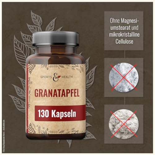 Granatapfel Kapseln von Cdf Sports & Health Solutions 130 Kapseln