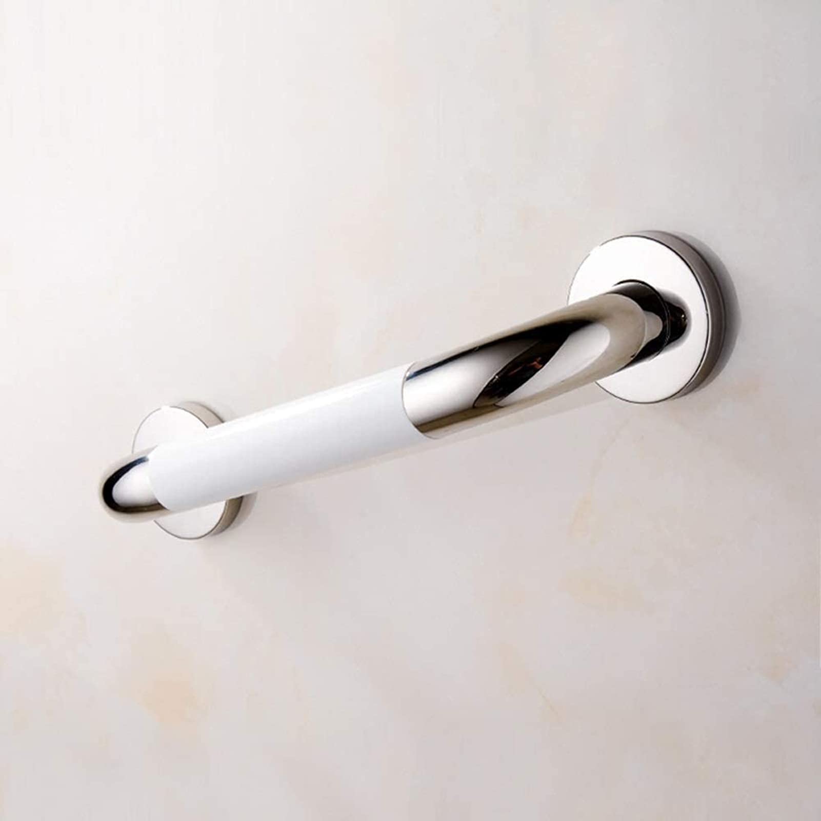 Barra de Apoyo para baño, pasamanos de Seguridad con Mango de Acero Inoxidable para Personas Mayores o discapacitadas, Barra Antideslizante para Ducha (68 cm).