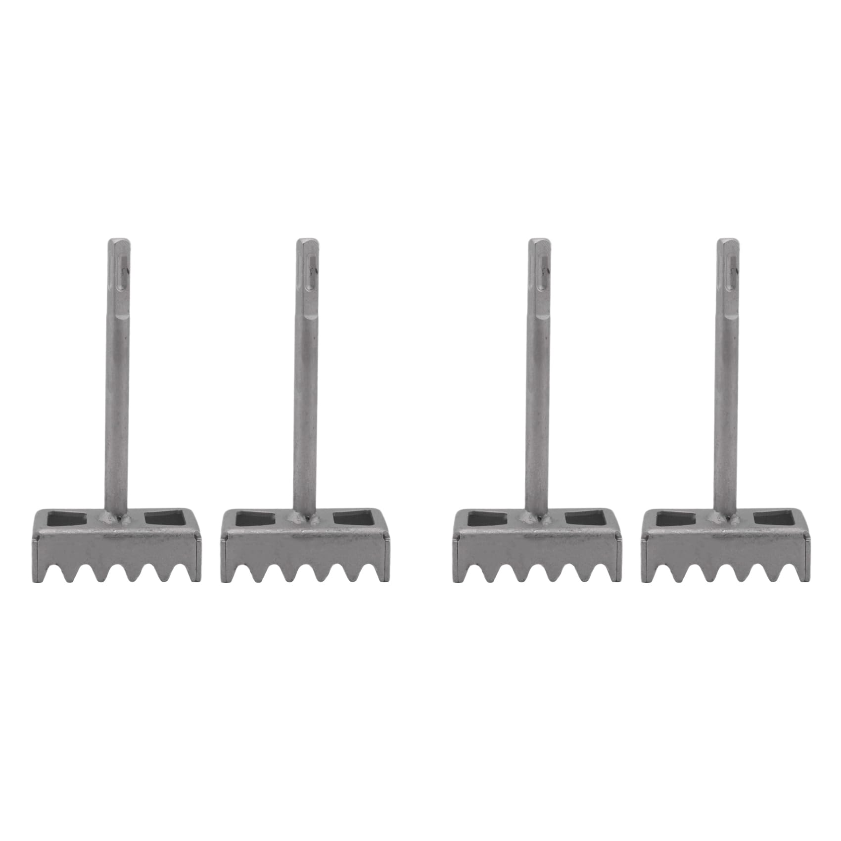 Jnchdghwa As Shown Sds Plus Square Hole Cutter For 86-Type Electrical Junction Boxes, Heavy-Duty Concrete Wall Punch Tool 4 Pack